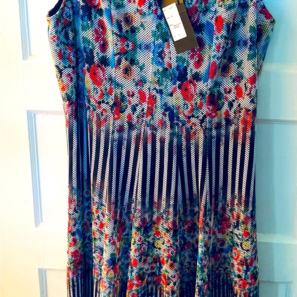Alberto Makali Black and Multi Dress